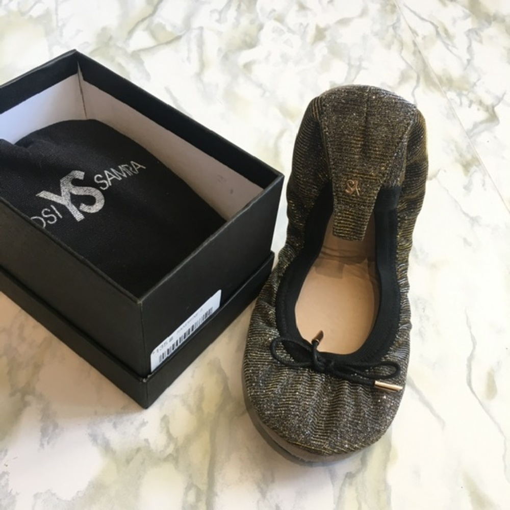 Yosi Samra "Sandrine" Packable Flats
